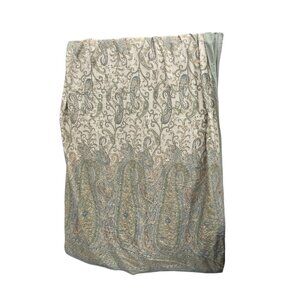 Pottery Barn Sienna Paisley Duvet Cover King Size 3 Euro Pillow Cases Included